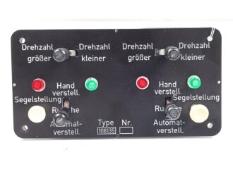 Luftwaffe, Teil von Luftschrauben Stellungsanzeiger Hs 129, die Kellog und Zugschalter sind Original