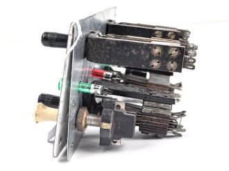 Luftwaffe, Teil von Luftschrauben Stellungsanzeiger Hs 129, die Kellog und Zugschalter sind Original