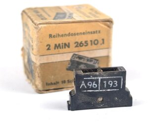 Luftwaffe, Reihendoseneinsatz 2MIN 26510-1. Zehn Stück in der originalen Umverpackung