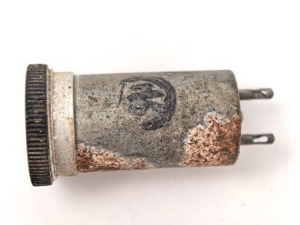 Luftwaffe Trommelschauzeichen mit Lötanschluss Bauart 19-9602 A-1, Funktion nicht geprüft