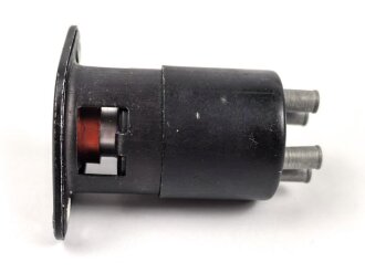 Luftwaffe, Einbaudruckknopf ( Netzausschalter) Fl 583601, verbaut in Bf109 K-4. Funktion nicht geprüft