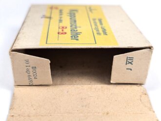 Luftwaffe , leere Umverpackung für Kippumschalter Gerät Nr. 19-5818 B-3