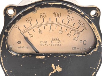 Luftwaffe ?, schweres Temperaturmessgerät, Duchmesser knapp 8cm