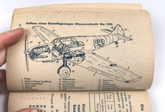 "Fliegen lernen!" datiert 1943, 111 Seiten, DIN A6, gebraucht