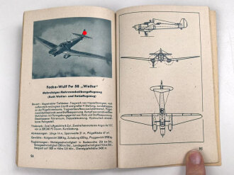 "Fliegen lernen!" datiert 1943, 111 Seiten, DIN A6, gebraucht