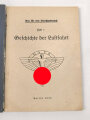 NSFK Buch "Geschichte der Luftfahrt" Teil 1, datiert 1939, 128 Seiten, DIN A5