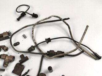 Luftwaffe, Konvolut Flugzeugteile aller Art, alles mehr oder weniger defekt