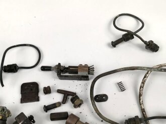 Luftwaffe, Konvolut Flugzeugteile aller Art, alles mehr oder weniger defekt
