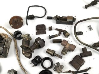 Luftwaffe, Konvolut Flugzeugteile aller Art, alles mehr oder weniger defekt