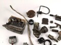 Luftwaffe, Konvolut Flugzeugteile aller Art, alles mehr oder weniger defekt