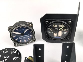 Luftwaffe, Konvolut Flugzeugteile aller Art, alles...