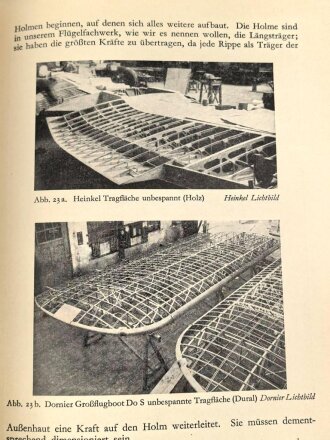 "Flugkunde in volkstümlicher Darstellungt" Heft 1 Das Motorflugzeug, datiert 1933, 48 Seiten, DIN A5