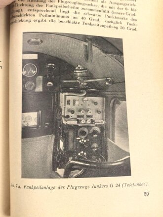 "Flugfunkpeilwesen und Funknavigation" datiert 1934, 84 Seiten, DIN A5