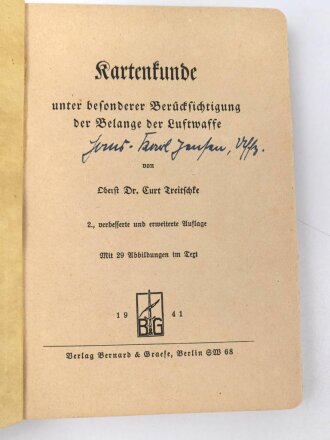 "Kartenkunde unter besonderer Berücksichtigung...