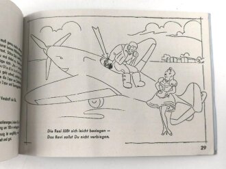 D.(Luft) 5001 " Horrido, Des Jägers Schiessfibel" gealterter, neuzeitlicher Druck