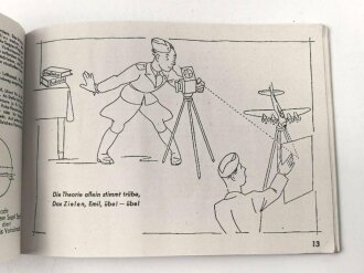 D.(Luft) 5001 " Horrido, Des Jägers Schiessfibel" gealterter, neuzeitlicher Druck