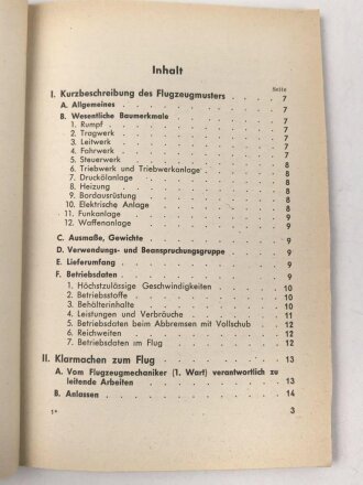 " Me 262 A-1 Bedienungsvorschrift Stand August...