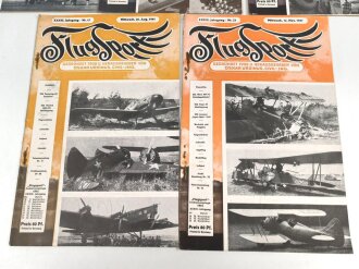 Fünf Ausgaben " Flugsport" jeweils von 1941