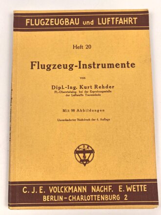 "Flugzeugbau und Luftfahrt Heft 20 -...