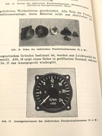 "Flugzeugbau und Luftfahrt Heft 20 - Flugzeug-Instrumente" 99 Seiten, DIN A5