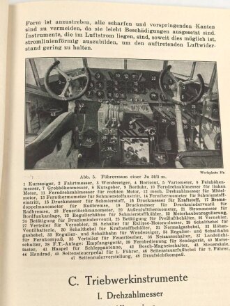 "Flugzeugbau und Luftfahrt Heft 20 - Flugzeug-Instrumente" 99 Seiten, DIN A5