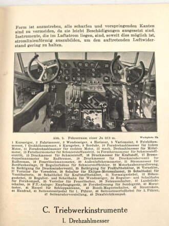 "Flugzeugbau und Luftfahrt Heft 20 - Flugzeug-Instrumente" 99 Seiten, DIN A5