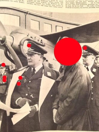 "Adolf Hitler, ein Mann und sein Volk" Illustrierter Beobachter, 96 Seiten, über DIN A4