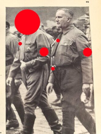 "Adolf Hitler, ein Mann und sein Volk" Illustrierter Beobachter, 96 Seiten, über DIN A4