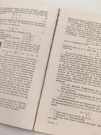 "Praktische Therorie in der Flugtechnik Band 4 - Der Flug" datiert 1941, 208 Seiten, DIN A5