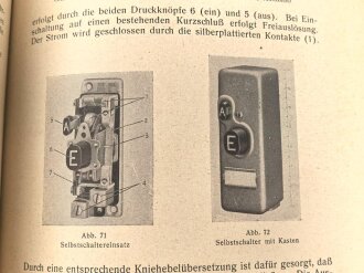 "Luftfahrt Lehrbücherei Band 5 - Elektrische Flugzeugausrüstung" datiert 1942, 135 Seiten, DIN A5