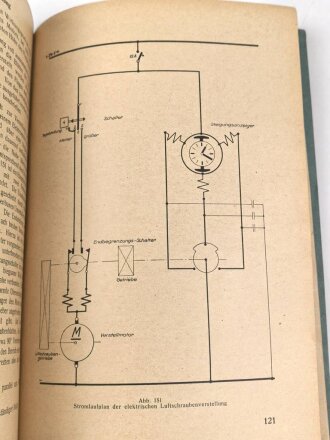 "Luftfahrt Lehrbücherei Band 5 - Elektrische Flugzeugausrüstung" datiert 1942, 135 Seiten, DIN A5