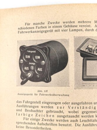 "Luftfahrt Lehrbücherei Band 5 - Elektrische Flugzeugausrüstung" datiert 1942, 135 Seiten, DIN A5