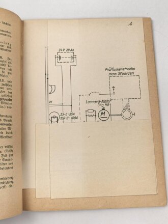 "Luftfahrt Lehrbücherei Band 5 - Elektrische Flugzeugausrüstung" datiert 1942, 135 Seiten, DIN A5
