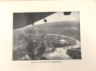 "Die Amerikafahrt des Z.R. III" datiert 1925, 92 Seiten, DIN A5, gebraucht, Einband fast lose