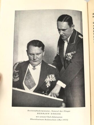 "Jagd in Flanderns Himmel" um 1935, 213 Seiten, über DIN A5