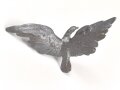 Plastischer Adler zum Aufschrauben auf eine Fahnenspitze ? Flügelspannweite 20,5cm. Nicht magnetisch, neuzeitlich lackiert