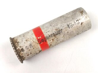 Leere Hülse für Leucht/ Signalpistole der Wehrmacht. Aluminium