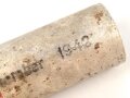 Leere Hülse für Leucht/ Signalpistole der Wehrmacht. Aluminium