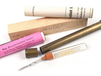 Wehrmacht, Alkoholbestimmung im Blut. Komplettes Set