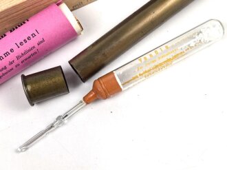 Wehrmacht, Alkoholbestimmung im Blut. Komplettes Set