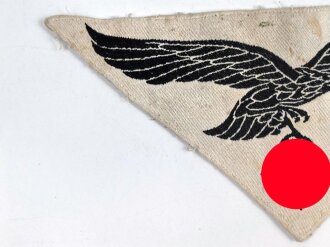Luftwaffe, grosser Adler für das Sporthemd. getragenes Stück