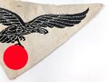 Luftwaffe, grosser Adler für das Sporthemd. getragenes Stück