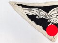 Luftwaffe, grosser Adler für das Sporthemd. getragenes Stück