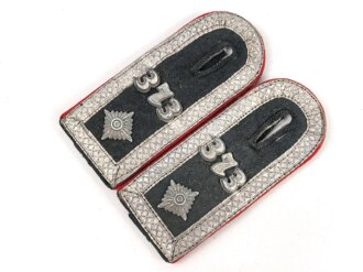 Heer, Paar Schulterklappen für einen Unteroffizier im Artillerie Regiment 373