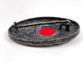 Verwundetenabzeichen in schwarz. Buntmetall, Originallack
