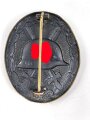 Verwundetenabzeichen in schwarz. Buntmetall, Originallack, Hersteller L/11