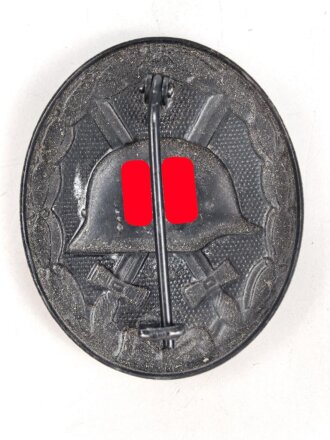Verwundetenabzeichen in schwarz. Eisen, Originallack