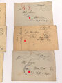 Sechs Feldpostbriefe eines Angehörigen Feldpostnummer 49574 Flieger Ausbildungs-Regiment 51
