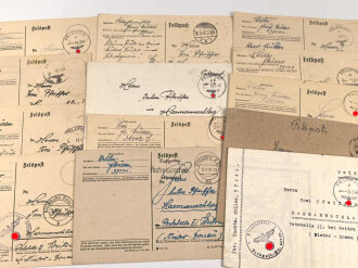 Dreizehn Feldpostbriefe eines Angehörigen Feldpostnummer 37141 Artillerie Regiment 103