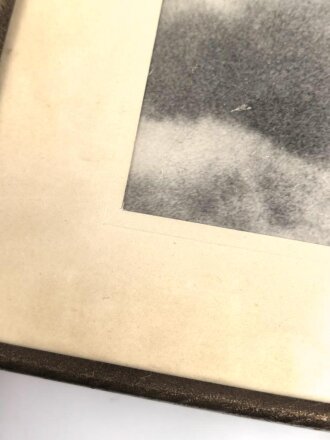 Fallschirmtruppe, gerahmtes Kauffoto aus der Zeit des 2. Weltkrieg. Maße des Rahmen 24 x 30cm